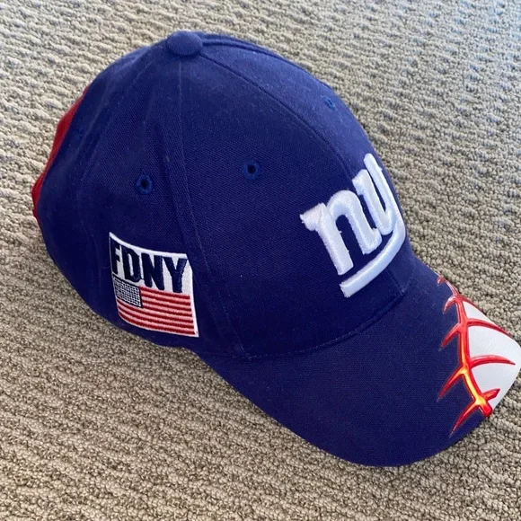 NY Giants Reebok NFL Pro Line Hat Adjustable Back - Picture 6 of 8